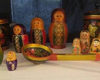 AS107USSR Nesting Dolls And More