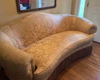 Sherrill Traditional Damask Sofa - $300 