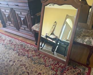 Vintage Ornate Wooden Framed Mirror - Asking $150 