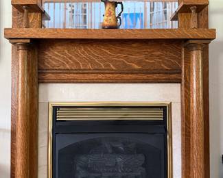 Oak Mantel 