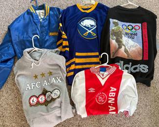 Assorted sportswear 