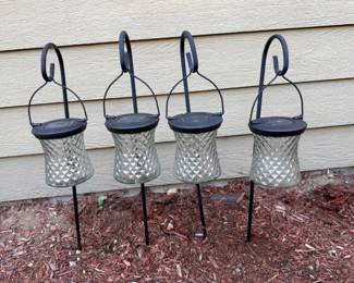 37 OutdoorSolarLEDGlassLights