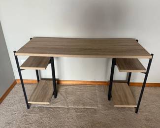 80 LaminateDeskwShelves