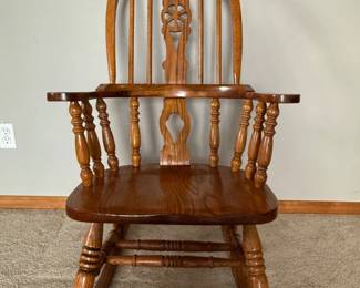 62 RockingChairSolidWood