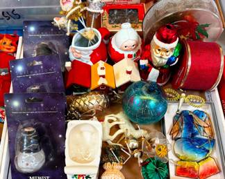Lights and Holiday Ornaments