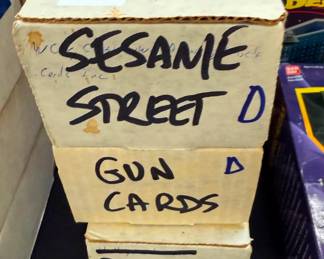 Sesame Street Cards and More