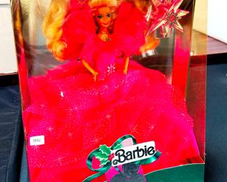 1990 Happy Holidays Barbie Special Edition