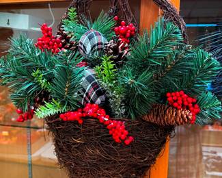 Holiday Hanging Basket