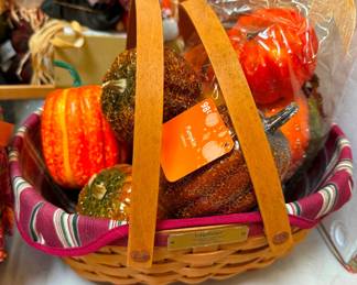 Longaberger Basket Pumpkins