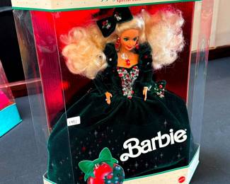 1991 Happy Holidays Barbie Special Edition