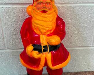 Vintage Light Up Santa