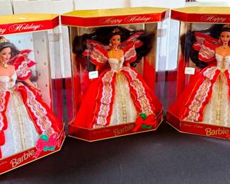 1997 Happy Holidays Barbie Special Editions