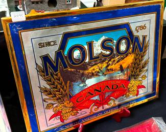 Molson Beer Sign