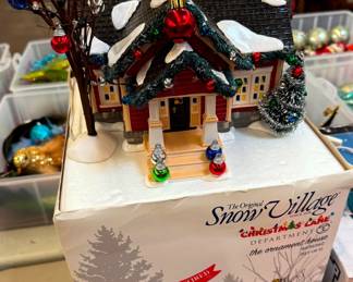 Snow Village Retired Ornament House Department 56