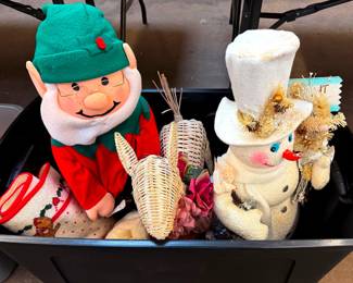 Elf and Snowman