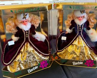 1996 Happy Holidays Barbie Special Editions