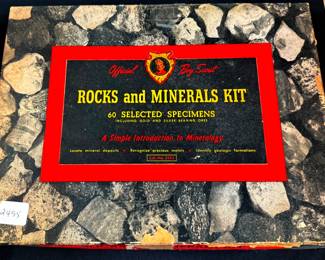 Boy Scout Rocks and Minerals Kit