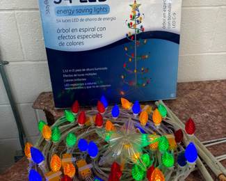 Led Spiral Tree
