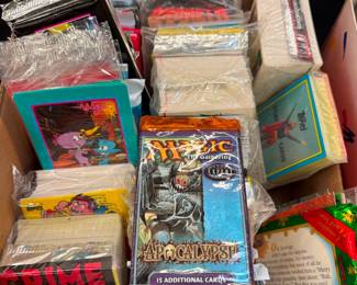 Magic Non-Sport Trading Cards, Crime and Punishment and More