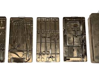 Antique Medical Surgical Tool Kit