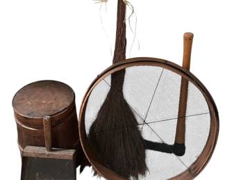 Bent Wooden Sieve More Primitive Wooden Tools