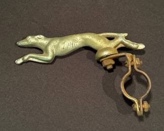Vintage Greyhound Hood Ornament