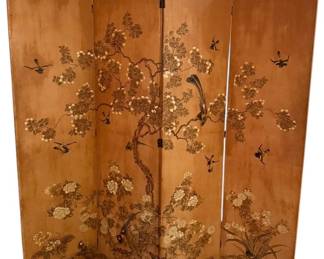Asian Inspired Room Divider 68 W x 68 H