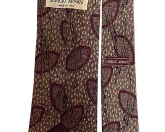 Georgio Armani Silk Tie