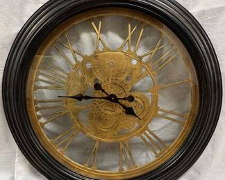 Large Steampunk Wall Clock