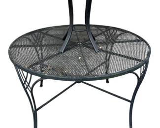 Two Metal Patio Tables