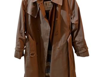 London Fog Trench Coat Size 6 petite
