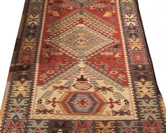 100 x 62 Southwestern Style Area Rug