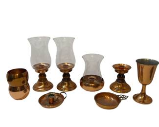 Copper Decor Candlestick Holders More