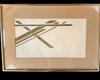 22 x 15 Framed Art By Local Artist