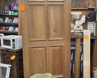 Another example of an exterior door slab