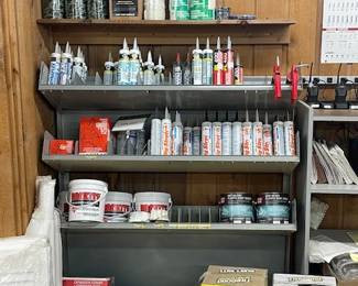 Caulking and other sundries