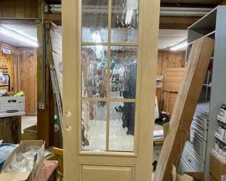 Another exterior door only example