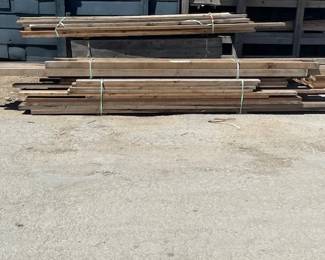 Various bundles of cull lumber, different sizes, types, etc. All sold by the bundle.