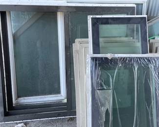 Various windows, different brands, colors, styles, etc.