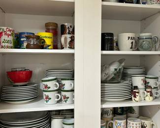 Everyday Kitchen Needs and Spode Dish Set