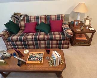 Couch w/ Side Table and Coffee Table