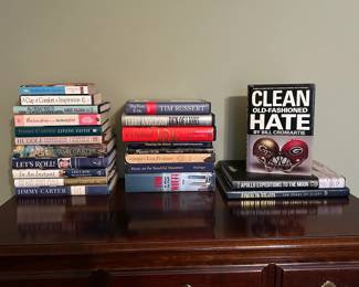 Great Selection of Books for Reading and Display