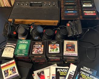 Vintage Atari Bundle - Console, 38 Games, Joysticks, Manuals and More!!!