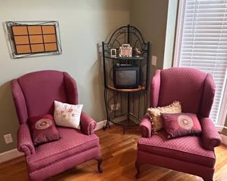 Wingback Chairs and Indoor Decor