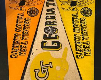 Vintage Georgia Tech Pennants