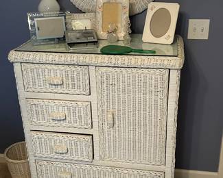 Wicker Chest of Drawers