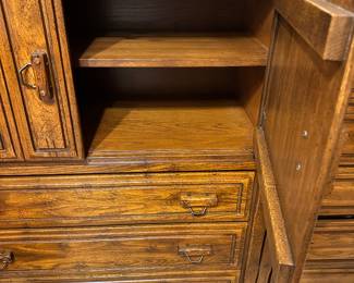 #43 - $160 - Solid oak men's chest 50tx 2 available 40wx18d