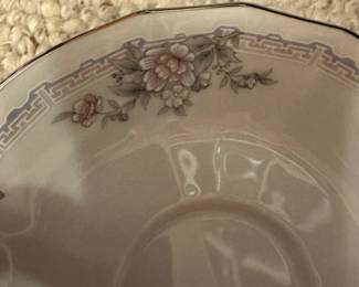 #71 - $60 - Noritake Tea set service of 12 - 12 saucers, 12 cups