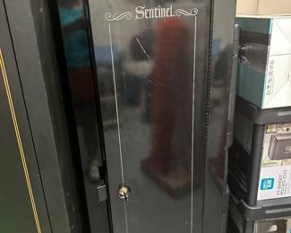 #57 - $ 140 - Sentinel safe holds 16 guns 55tx21wx16d
