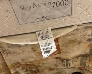 #42 - $200 - Sleep number 7000 queen bed
